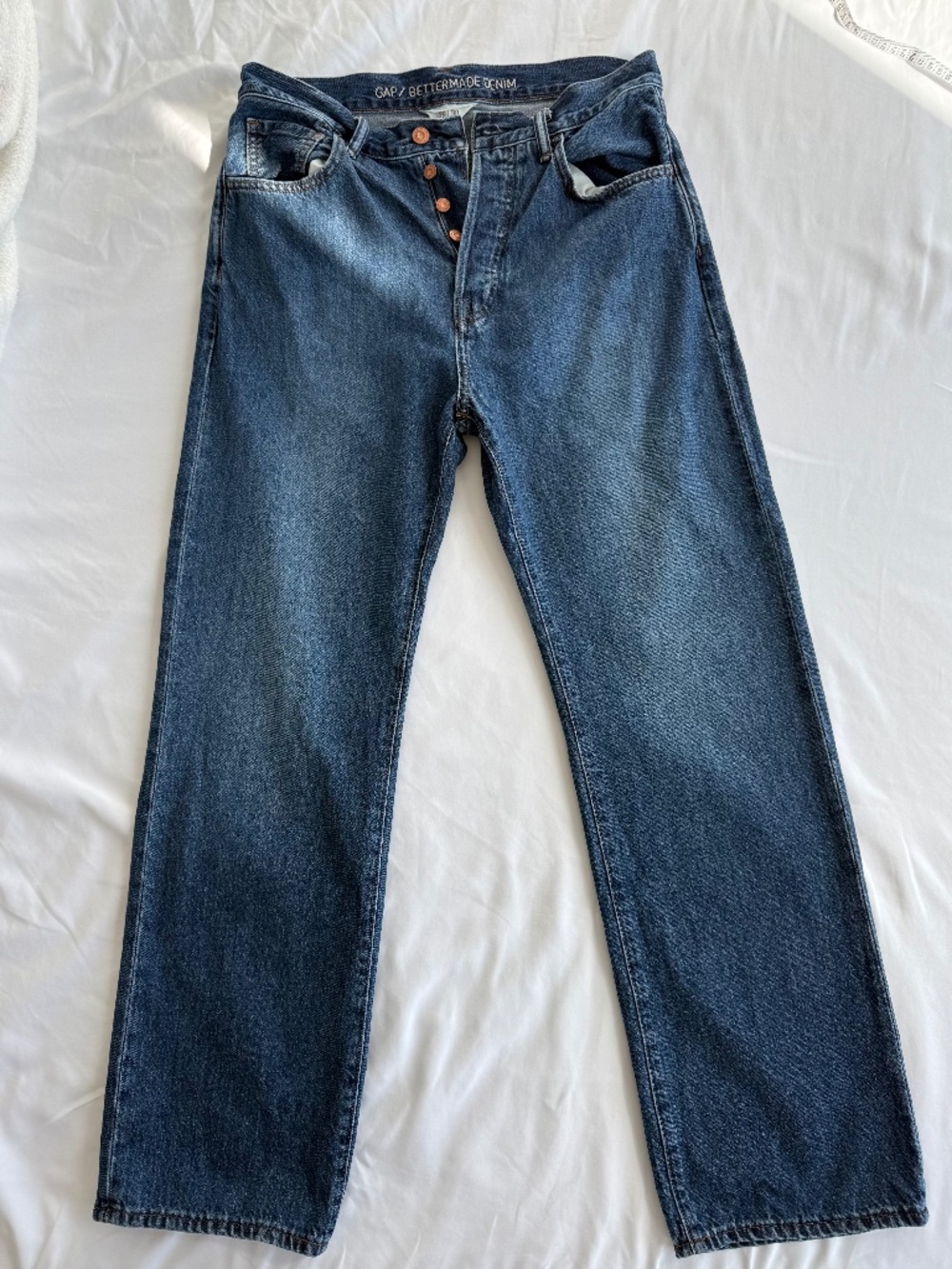 Gap 90s Loose Denim Jeans Dark Wash Relaxed Fit 29x30